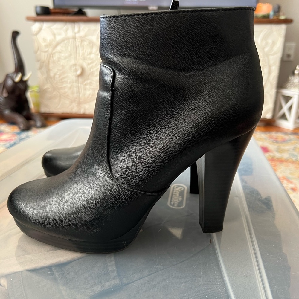 Heeled Ankle Booties